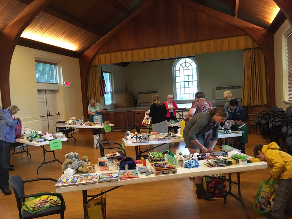Chemo Care Kits Hero Our members build Chemo Care Kits for Kids