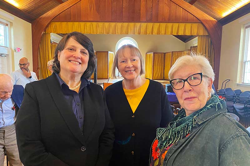 Photo of Karen Smith and BCGV church members