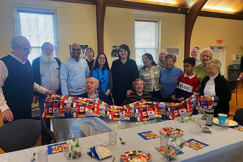 Photo of Karen Smith and BCGV church members