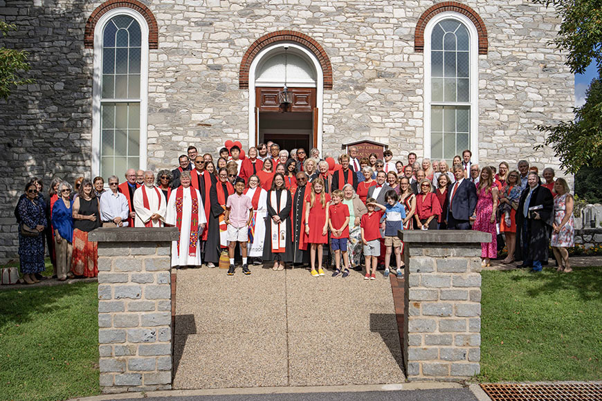 Photo from Reverend Rebecca Driscoll Mygatt's Installation Service