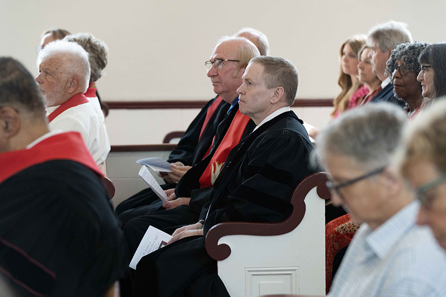 Photo from Reverend Rebecca Driscoll Mygatt's Installation Service
