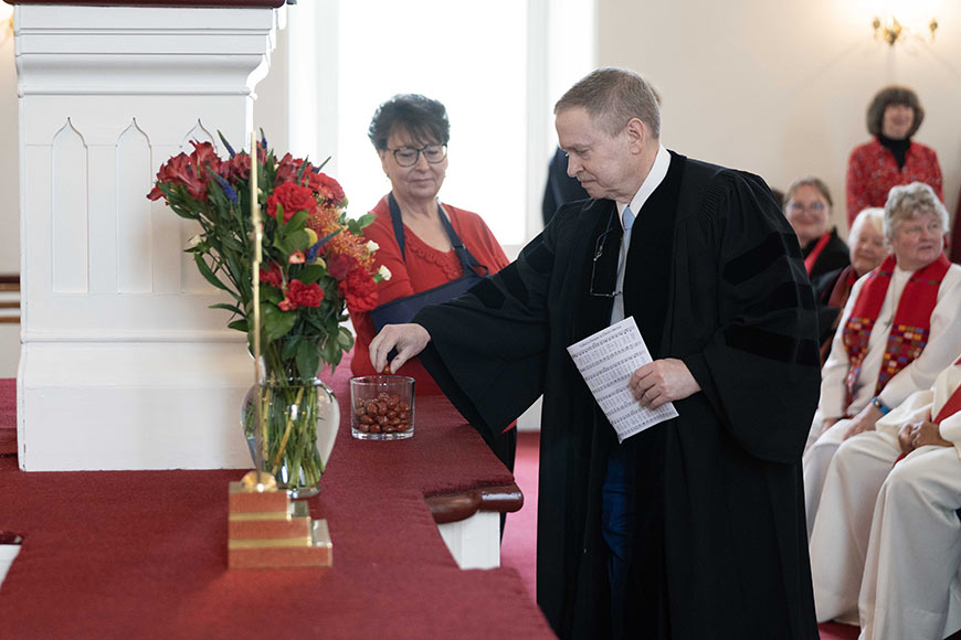 Photo from Reverend Rebecca Driscoll Mygatt's Installation Service