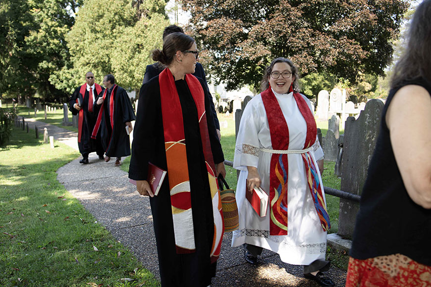 Photo from Reverend Rebecca Driscoll Mygatt's Installation Service