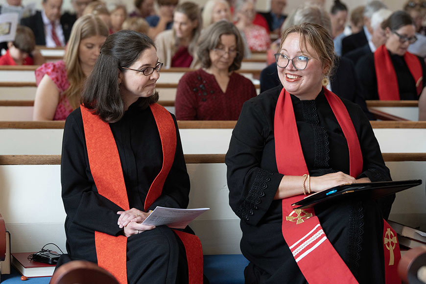Photo from Reverend Rebecca Driscoll Mygatt's Installation Service