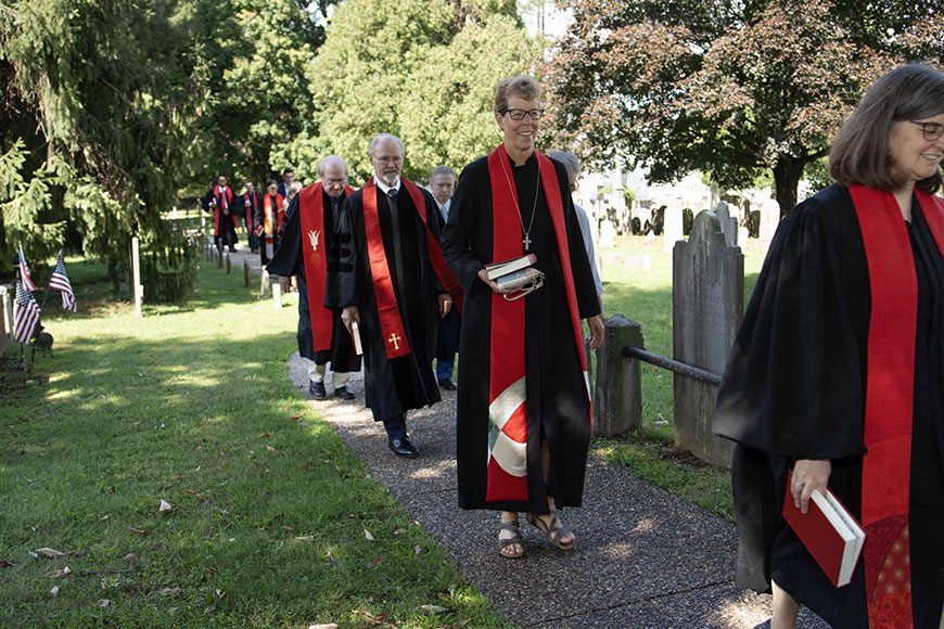 Photo from Reverend Rebecca Driscoll Mygatt's Installation Service