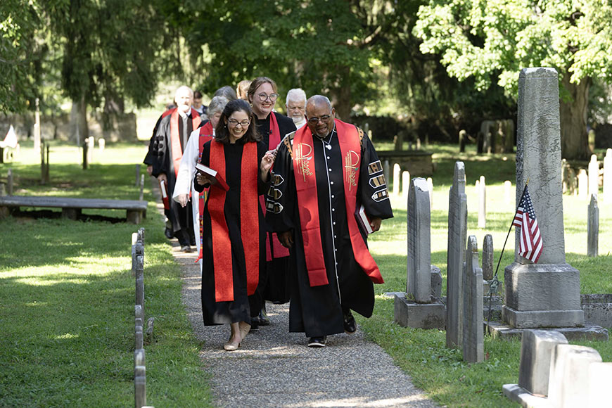 Photo from Reverend Rebecca Driscoll Mygatt's Installation Service