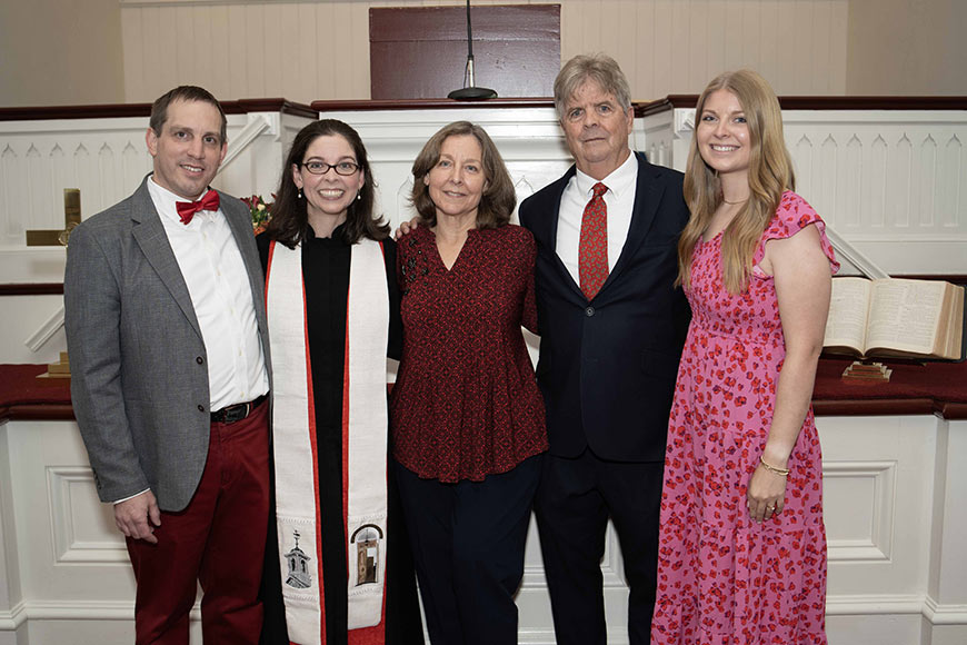 Photo from Reverend Rebecca Driscoll Mygatt's Installation Service
