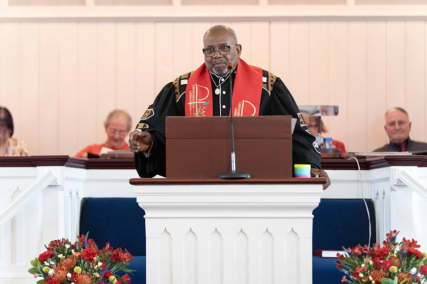 Photo from Reverend Rebecca Driscoll Mygatt's Installation Service