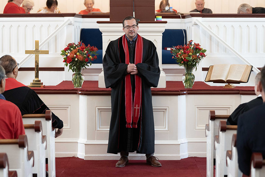 Photo from Reverend Rebecca Driscoll Mygatt's Installation Service