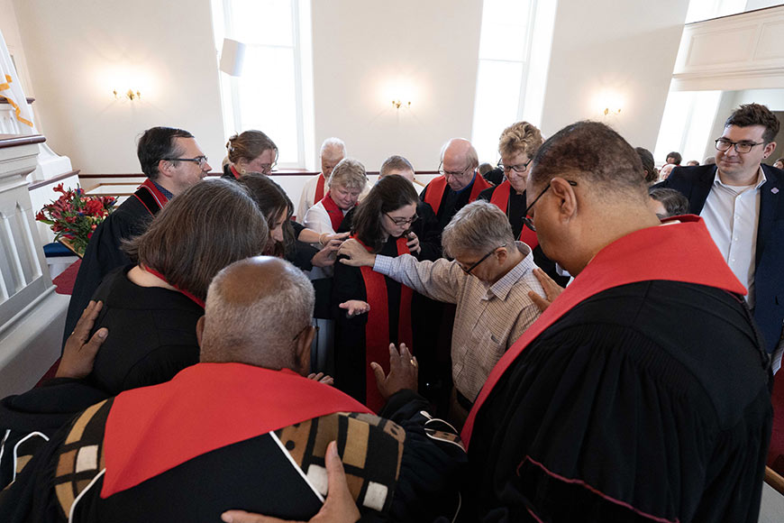 Photo from Reverend Rebecca Driscoll Mygatt's Installation Service
