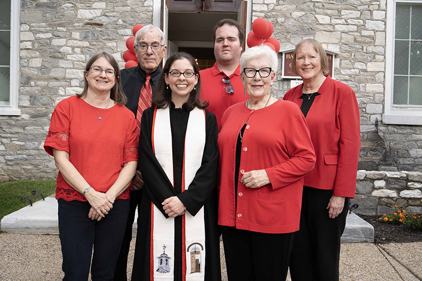 Photo from Reverend Rebecca Driscoll Mygatt's Installation Service